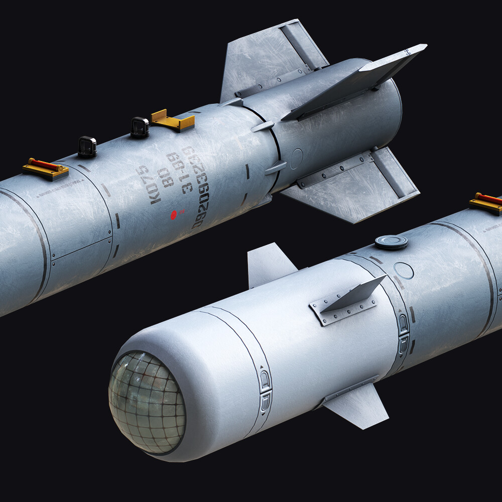 Artstation - Aerial Bomb KaБ-500