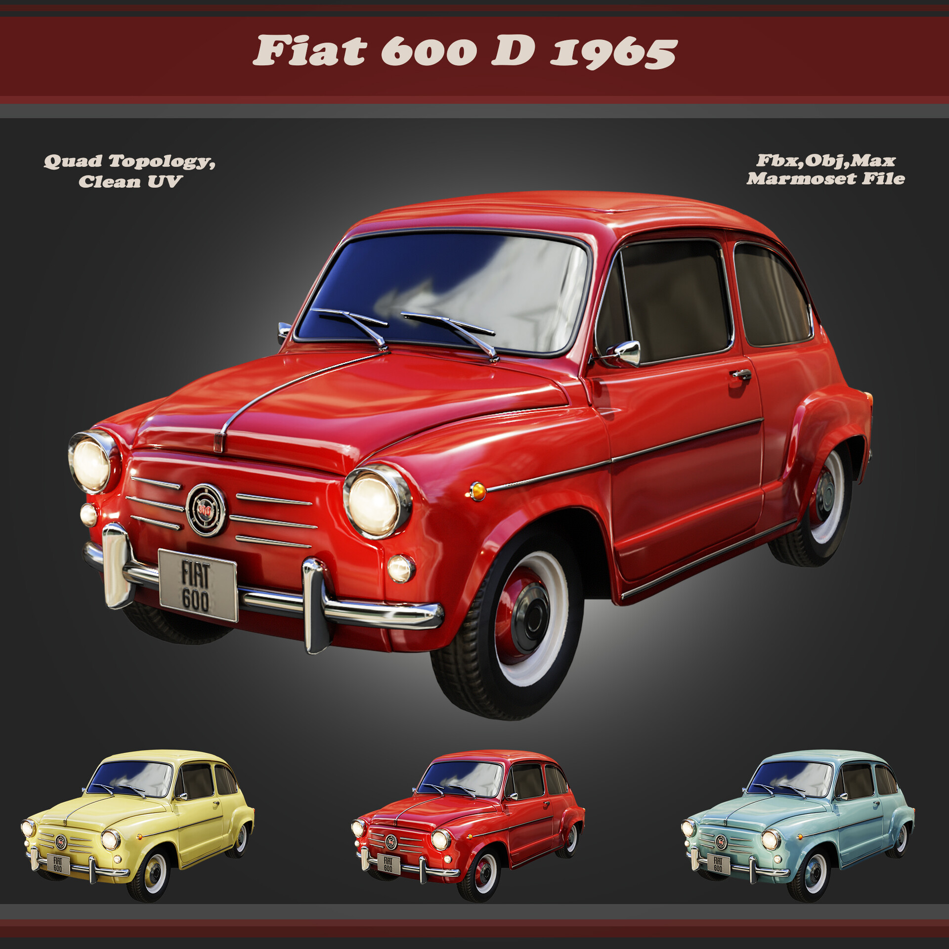 artstation-fiat-600-d-1965
