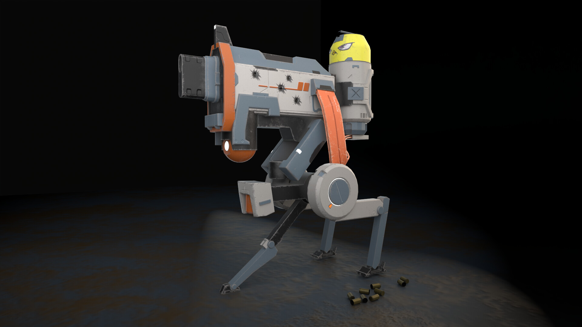 ArtStation - KJ Turret, Valorant | 3D model