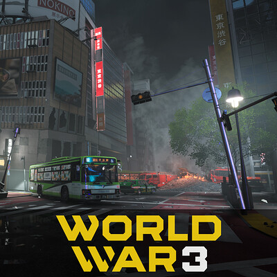 ArtStation - World War Z - Tokyo