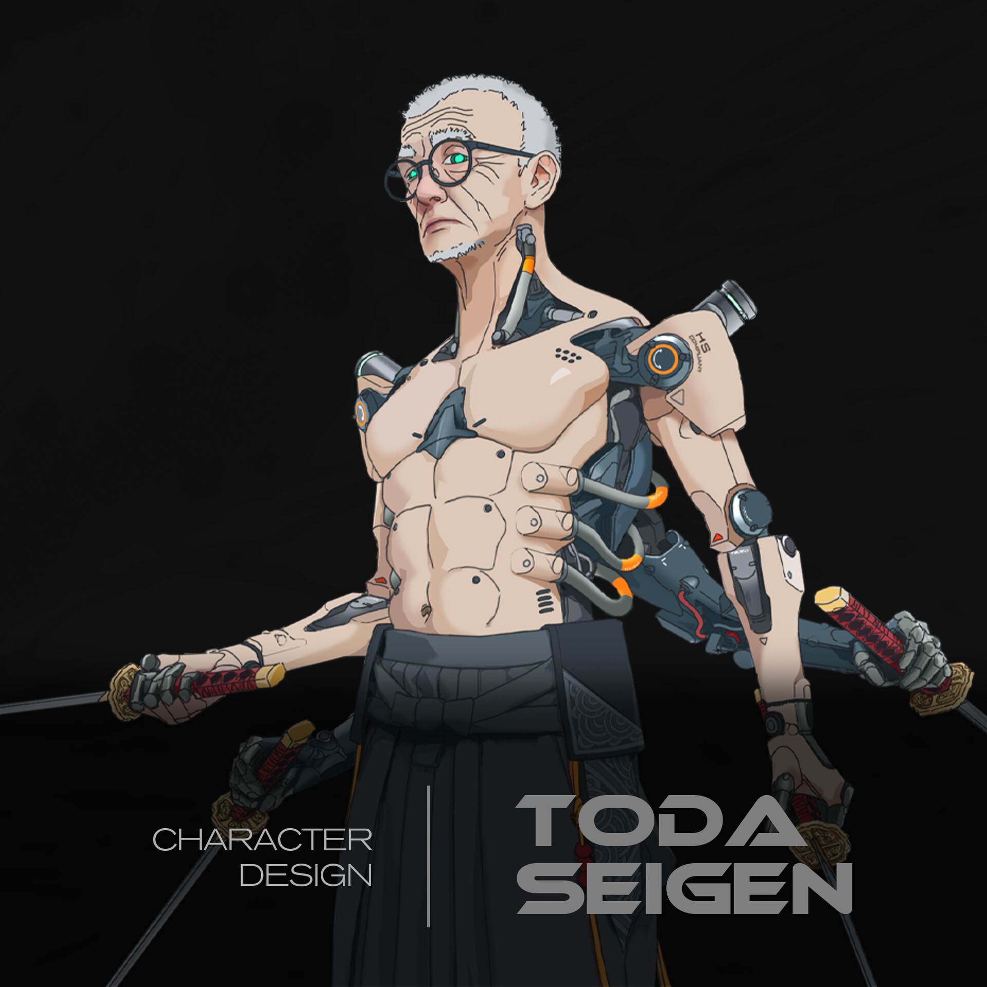 ArtStation   Four Armed Swordsman