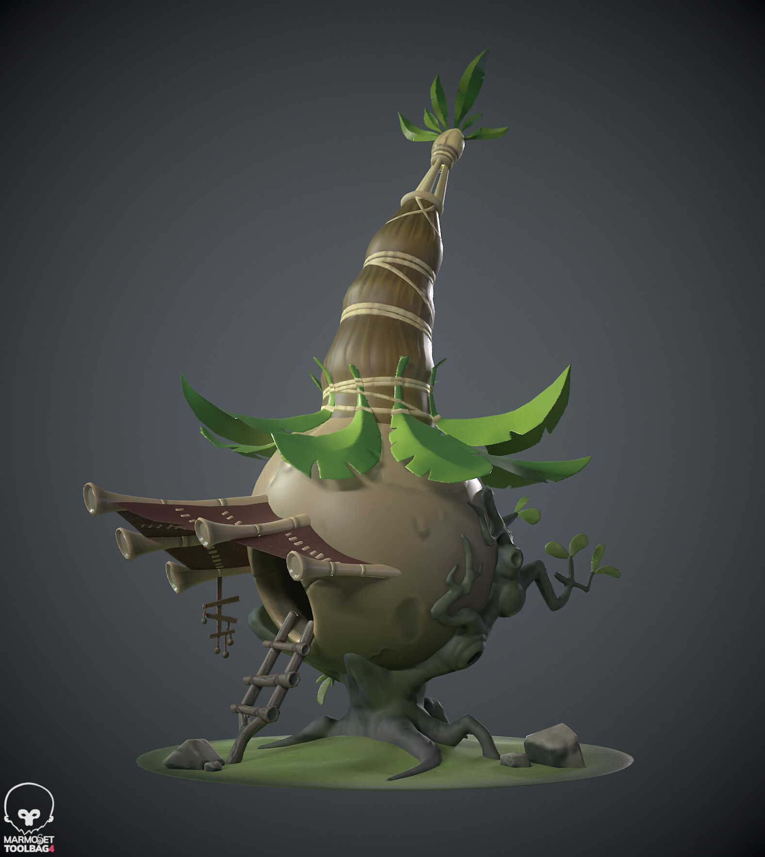 ArtStation - Putt Putt Onion Hut