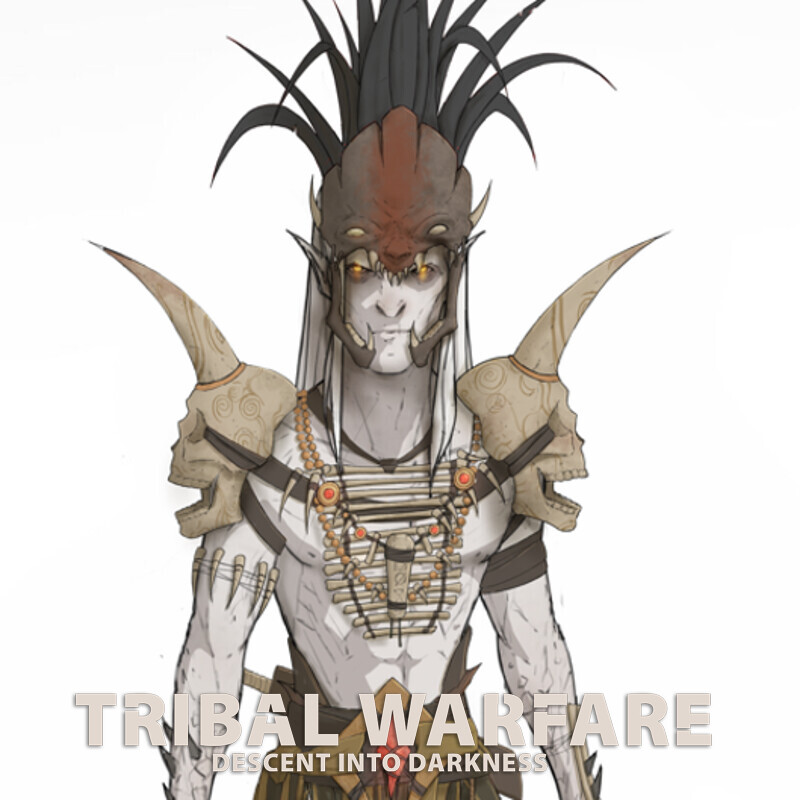 ArtStation - Aztec Dark Elf Character Design