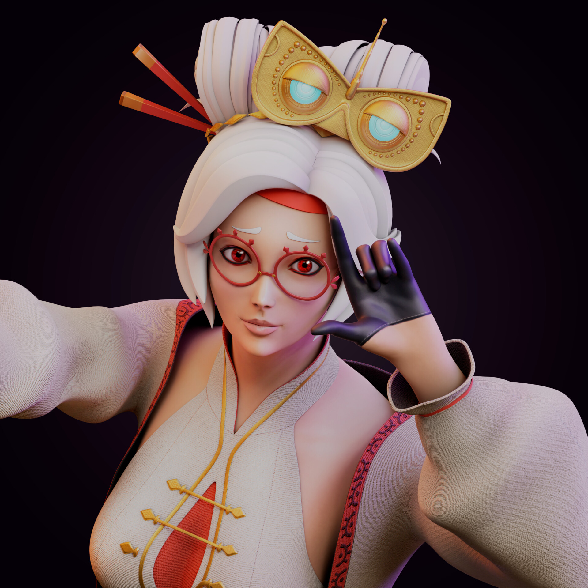 ArtStation Purah Zelda   Artem Basharin Artem Basharin Render Purah V1 