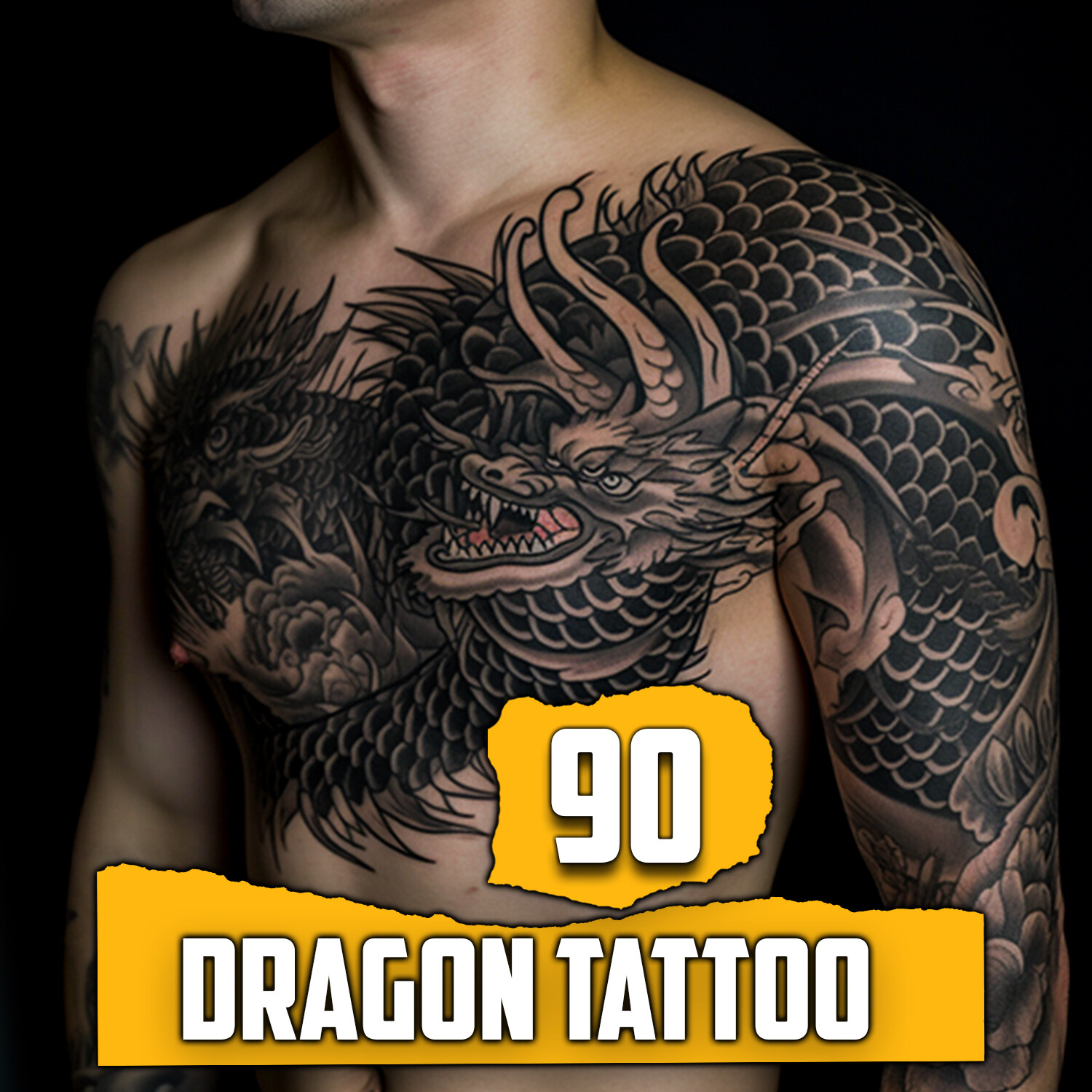 ArtStation - 90 Dragon Tattoo