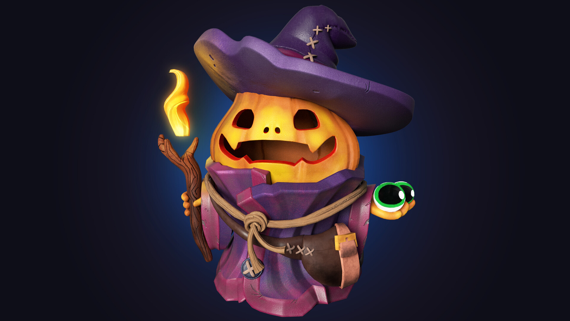 ArtStation - Magic Pumpkin