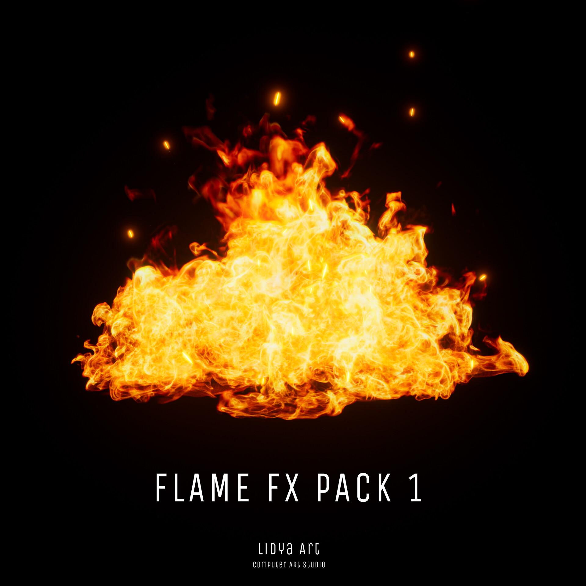 ArtStation Flame Vfx (Real Time)