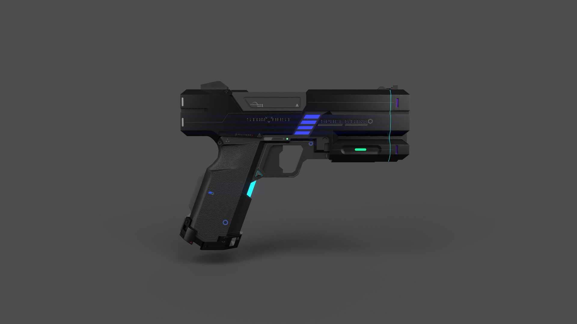 ArtStation - Sci Fi Handgun HG-700