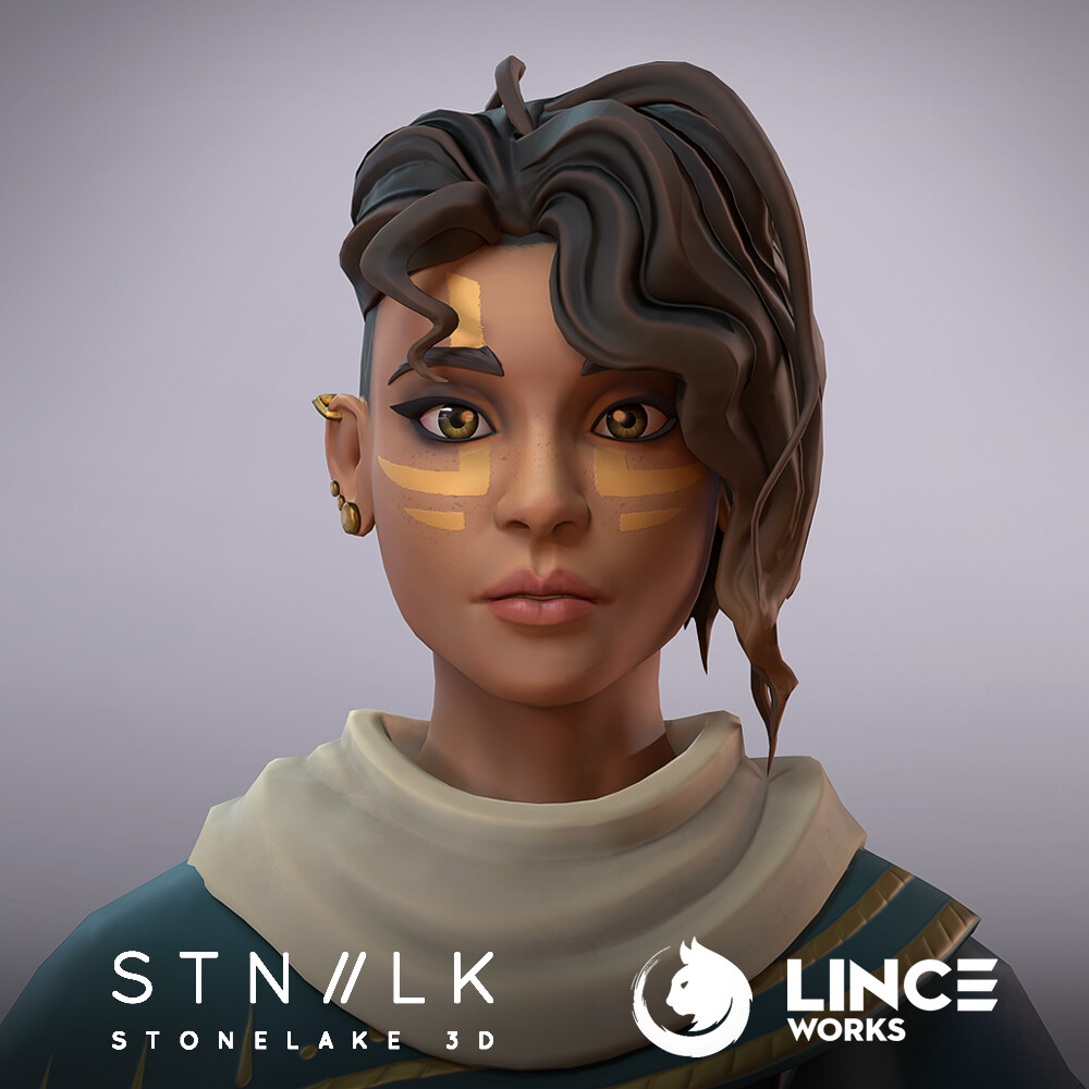 ArtStation - Project SERA - Main Character Development - Lince Works