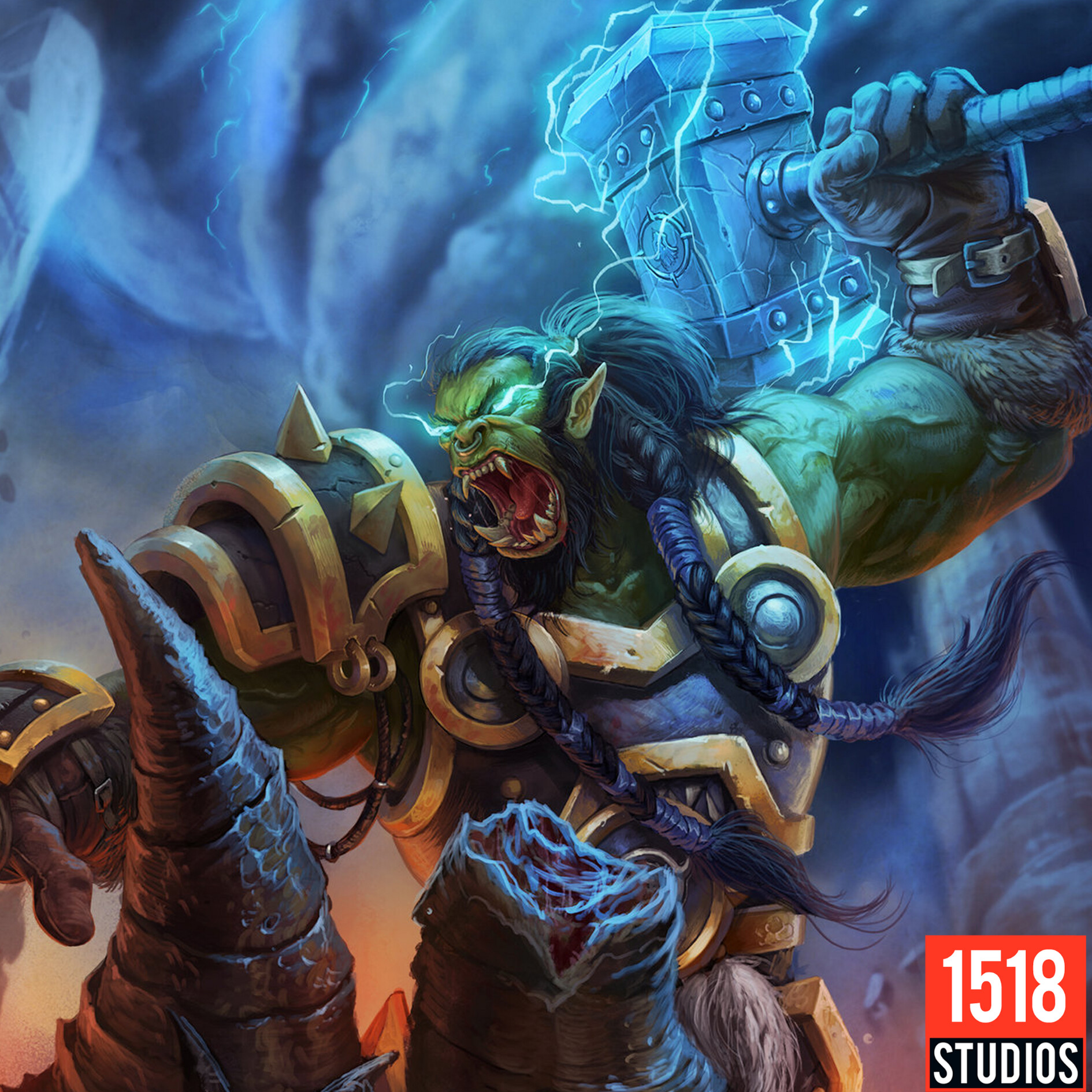 ArtStation - Thrall, World of Warcraft/Heroes of the Storm Fan Art