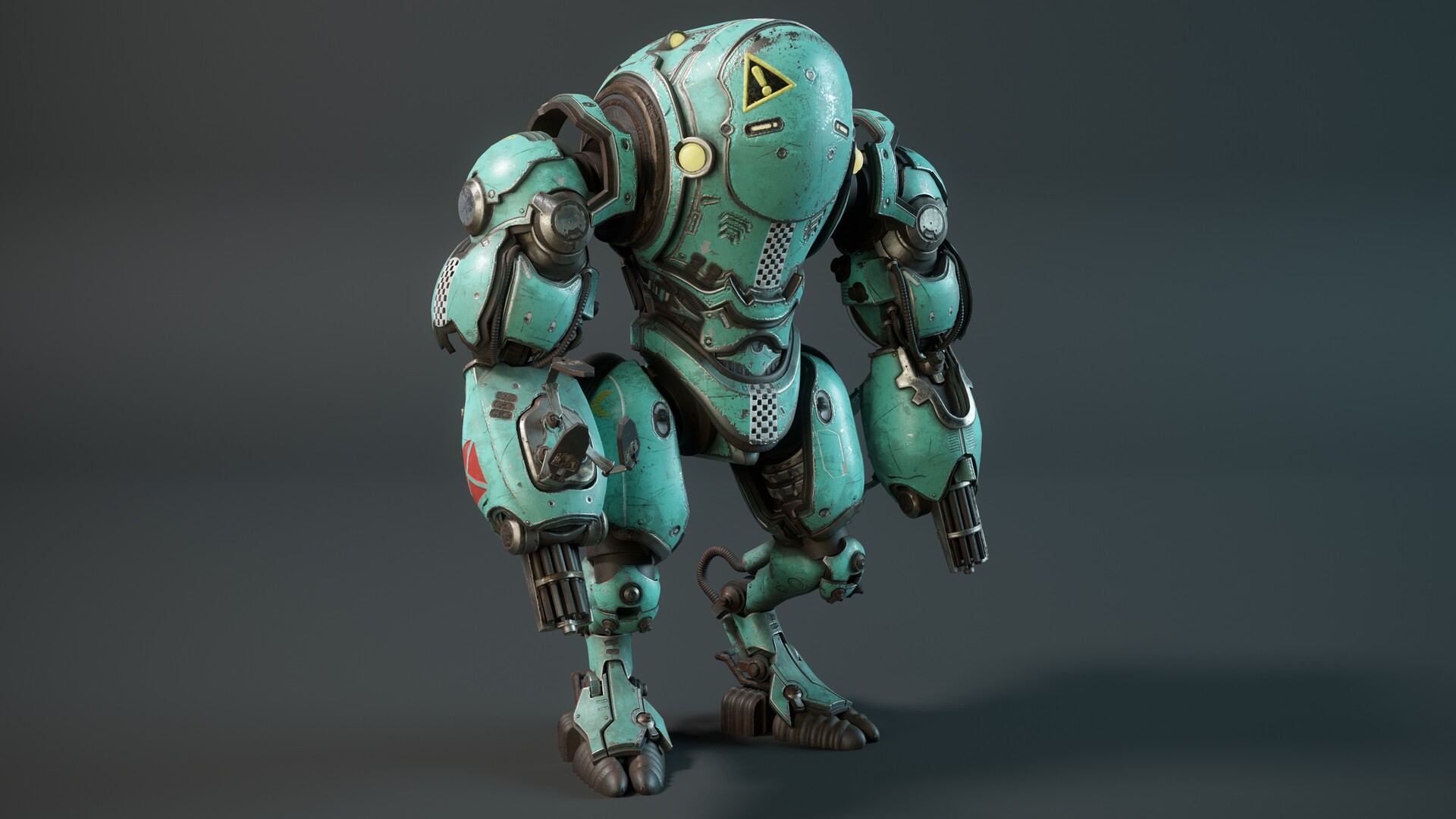 ArtStation - Hard Surface Practice - Mech