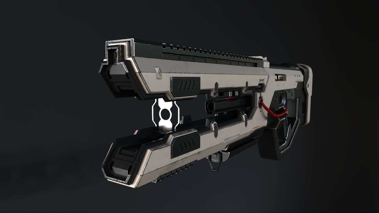 ArtStation - Sci_Fi Gun