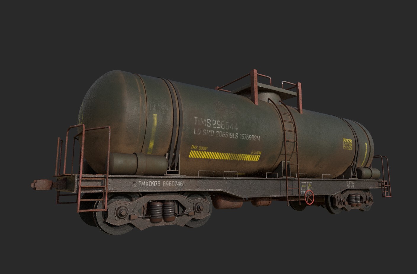 ArtStation - Train Oil car