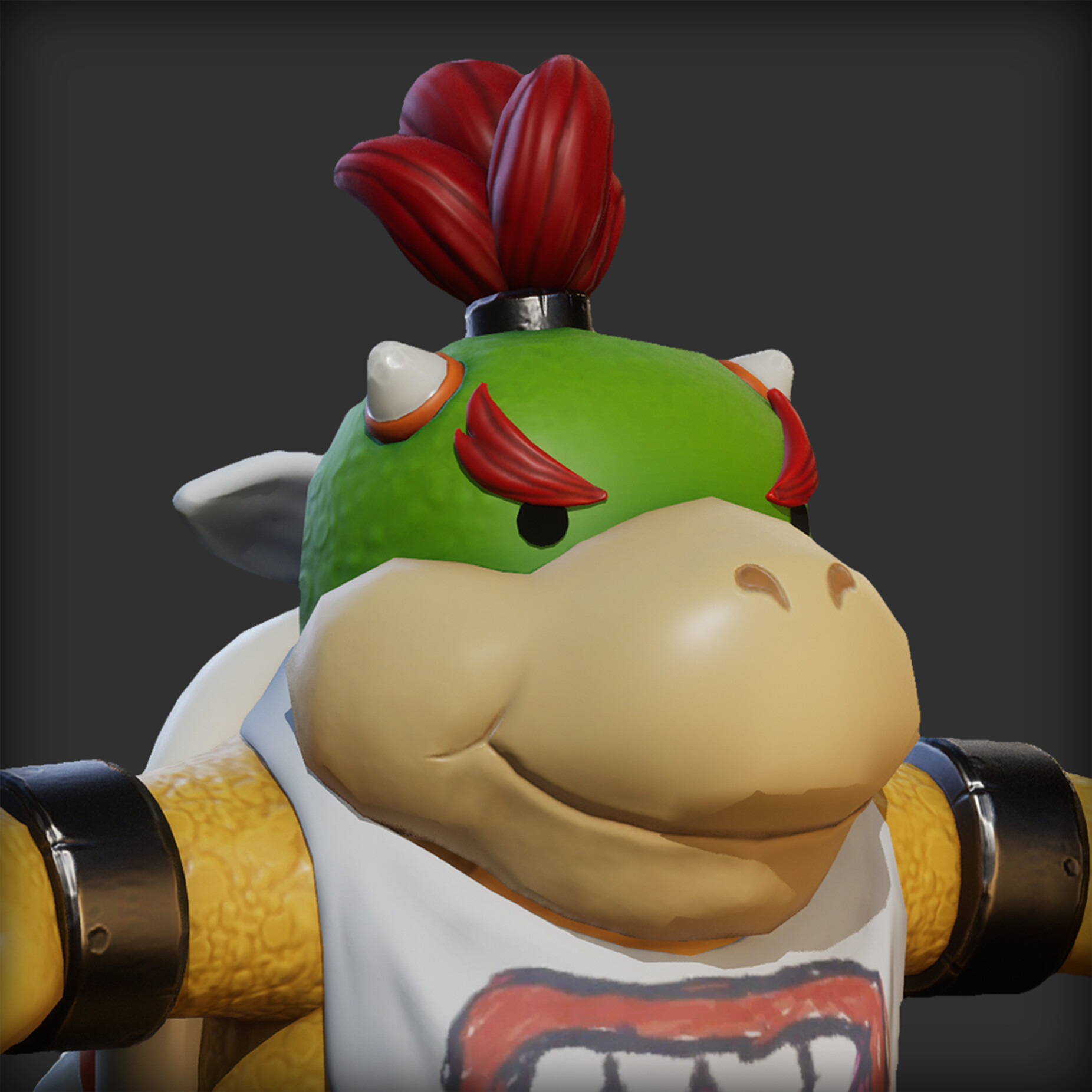 Bowser  Super Mario Bros - Finished Projects - Blender Artists