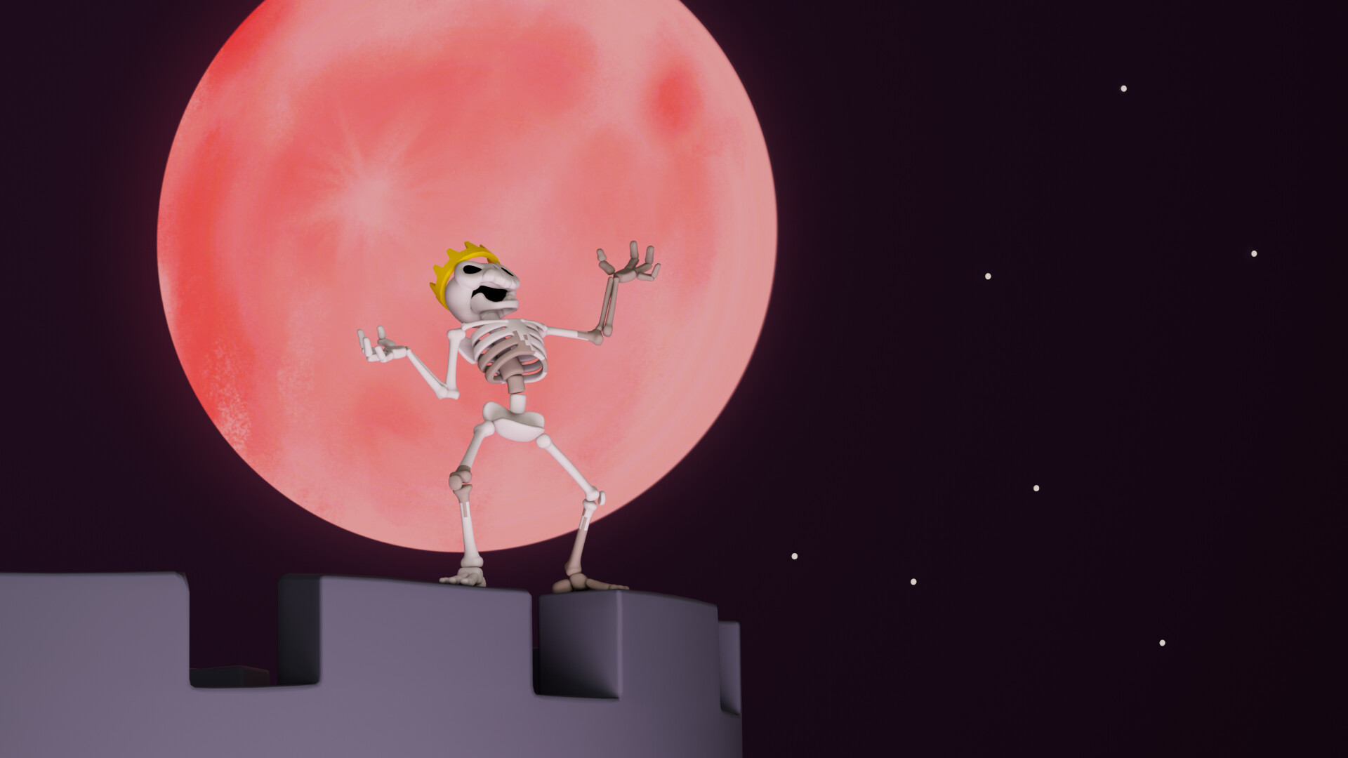 ArtStation Skeleton King