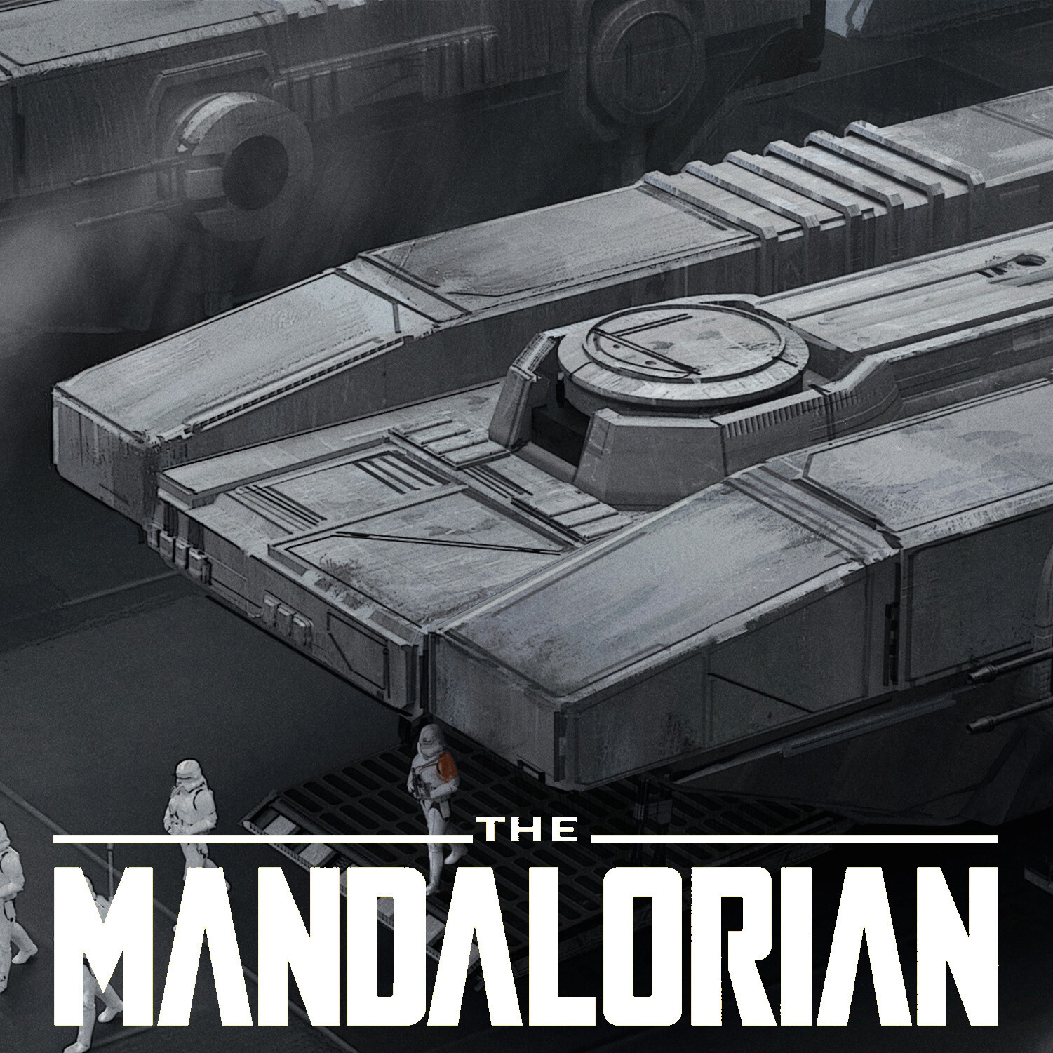 ArtStation The Mandalorian Early Imperial Dropship