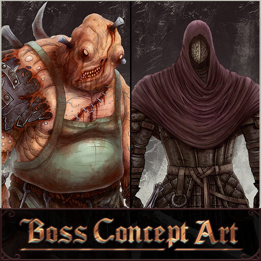 ArtStation - BOSS CONCEPT ART