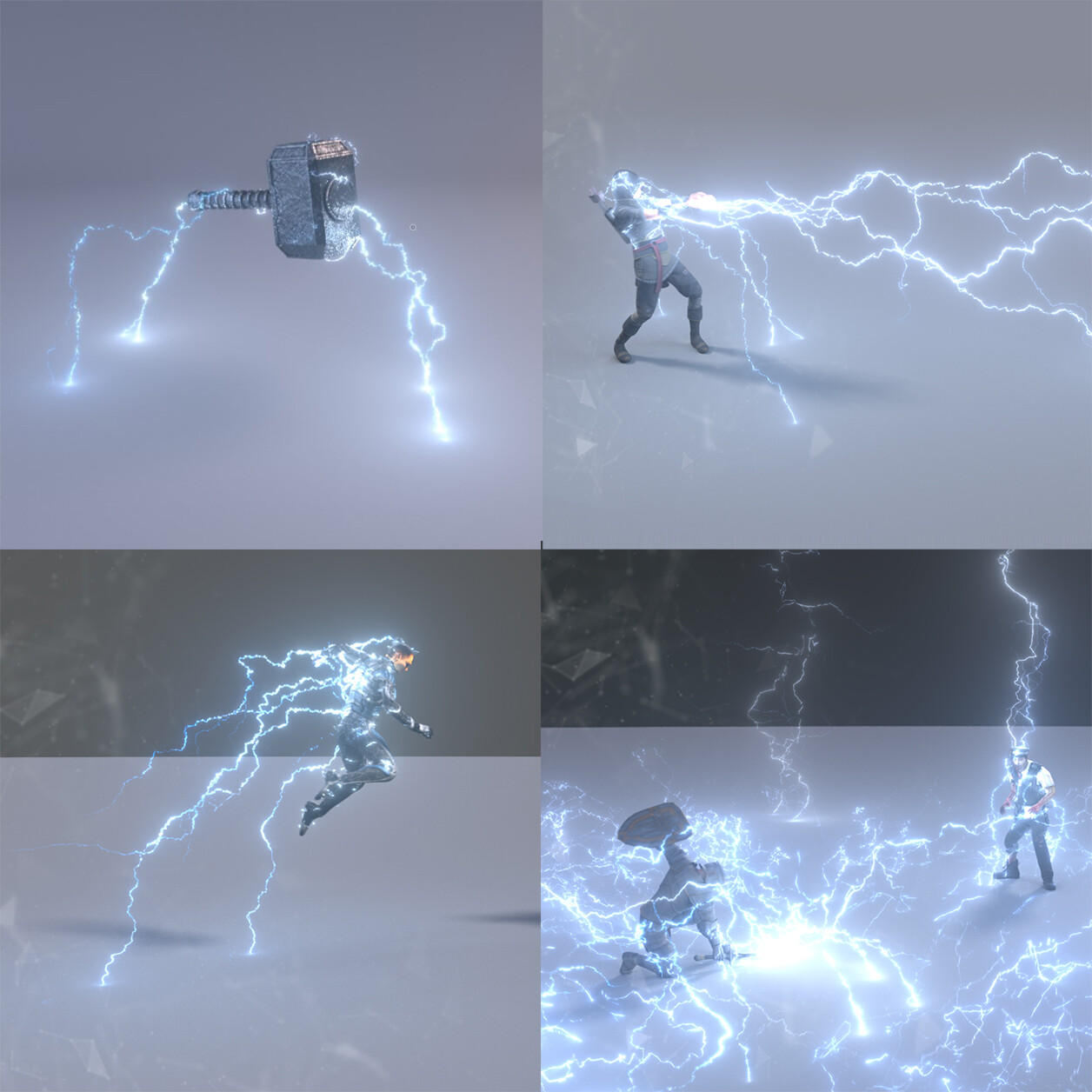 ArtStation - Houdini Lightning Setups