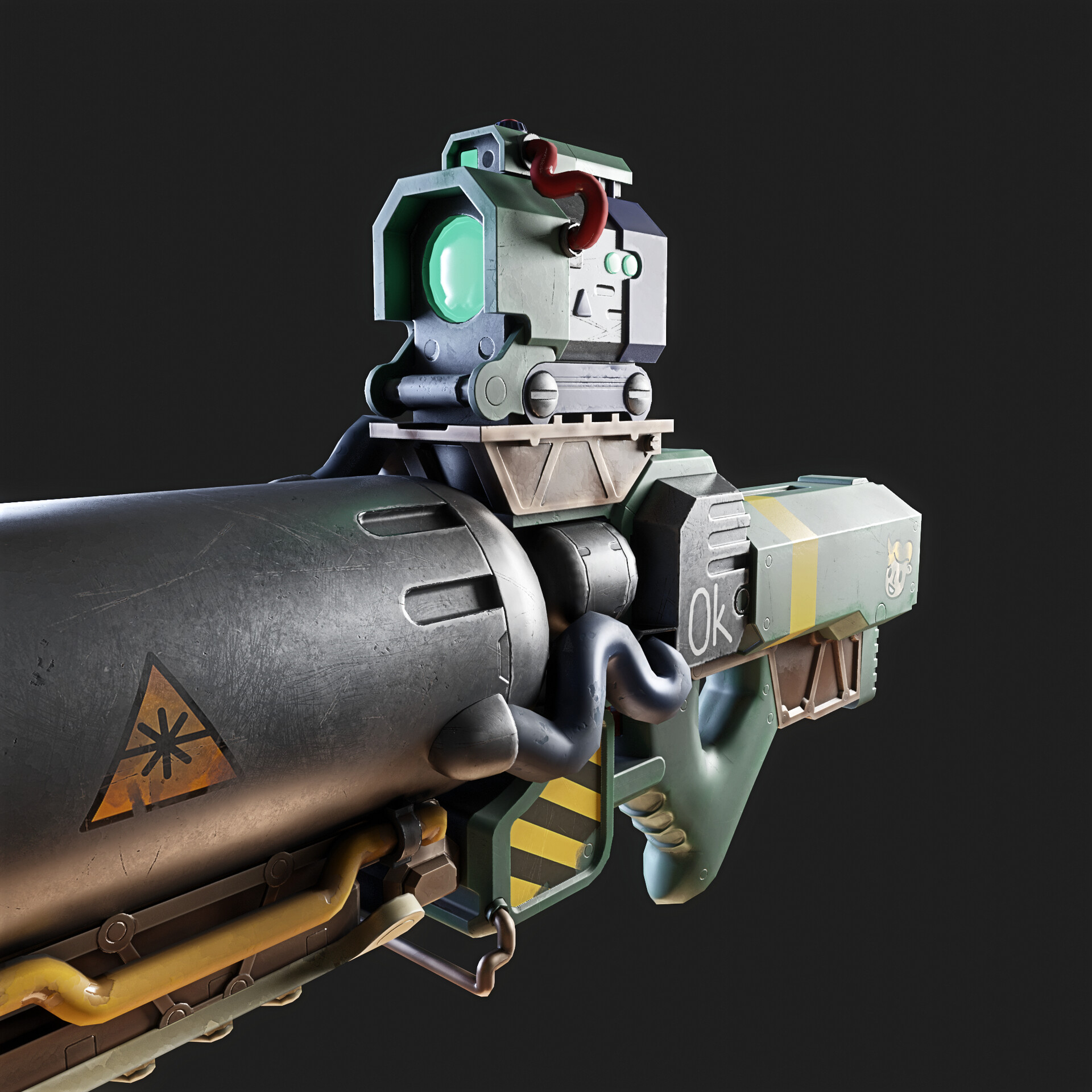 ArtStation - Laser Rifle