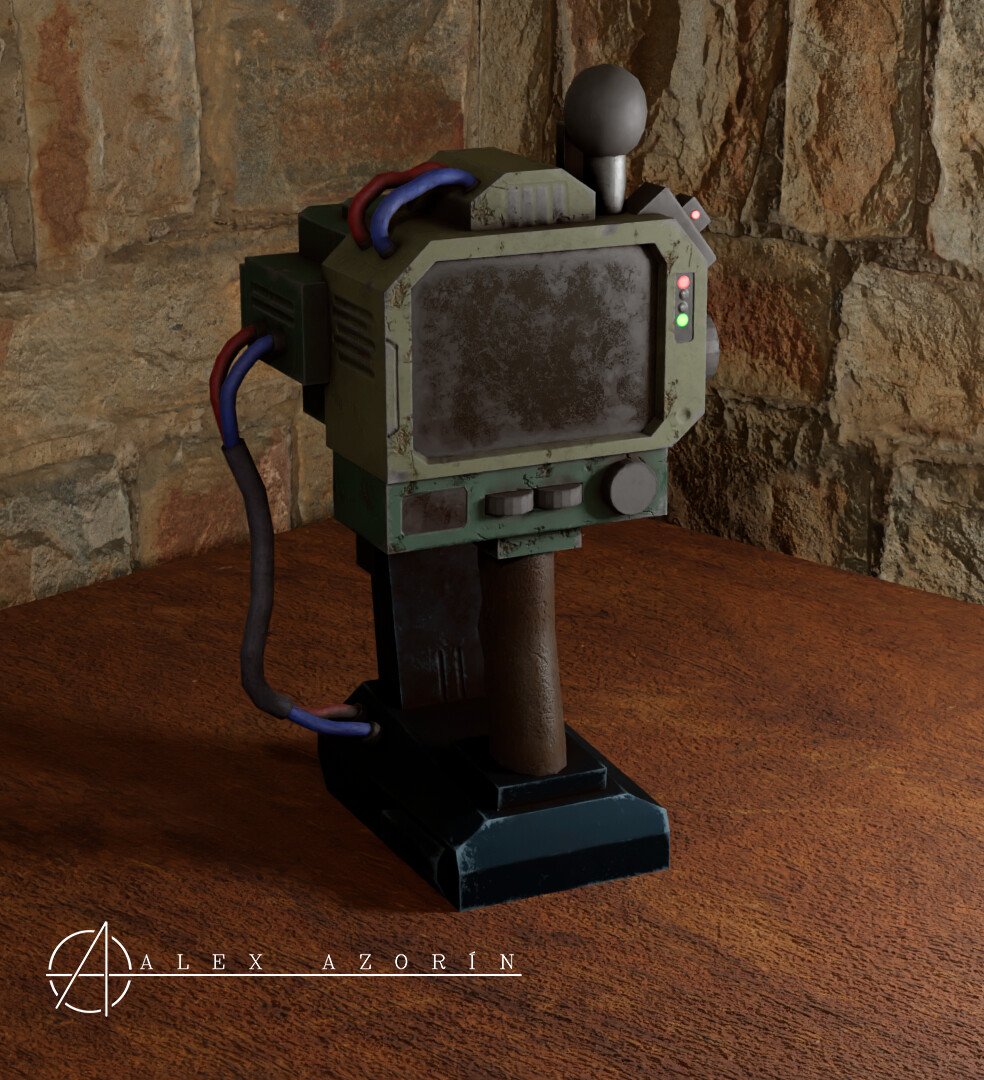 ArtStation - Old Retro Scanner