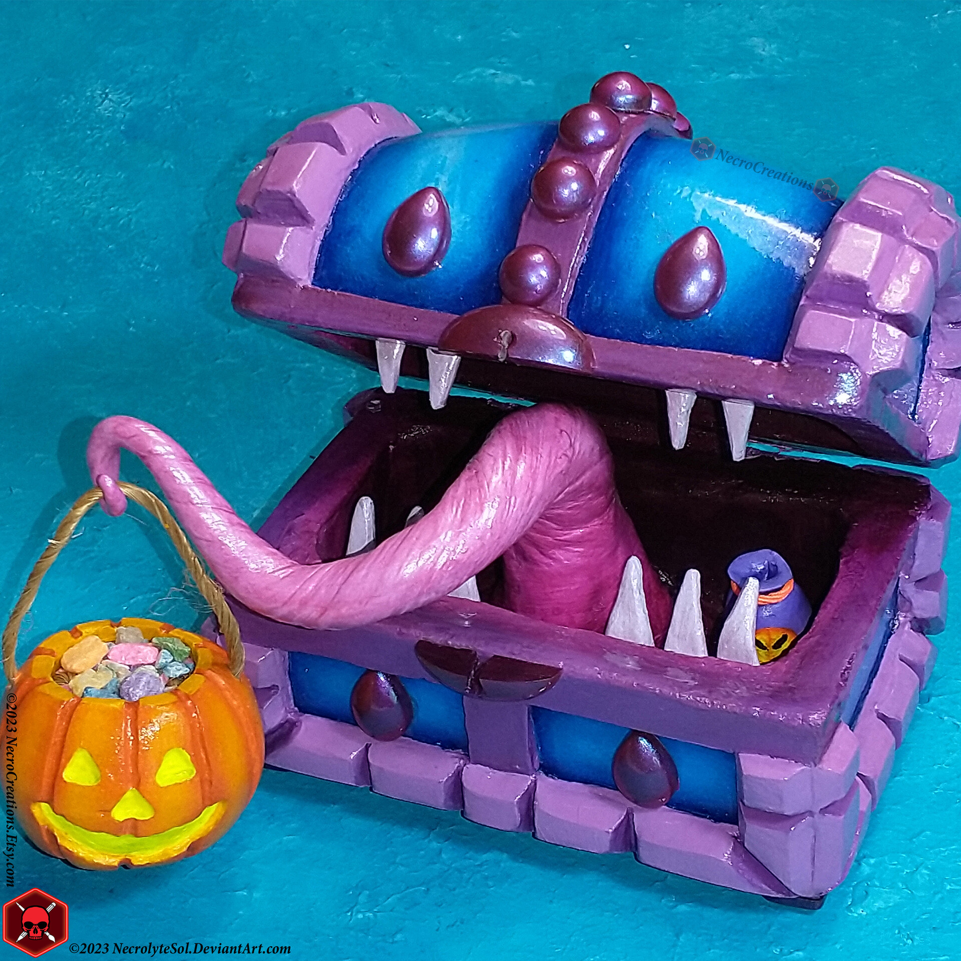 ArtStation Terraria Hallowed Mimic Trick or Treat