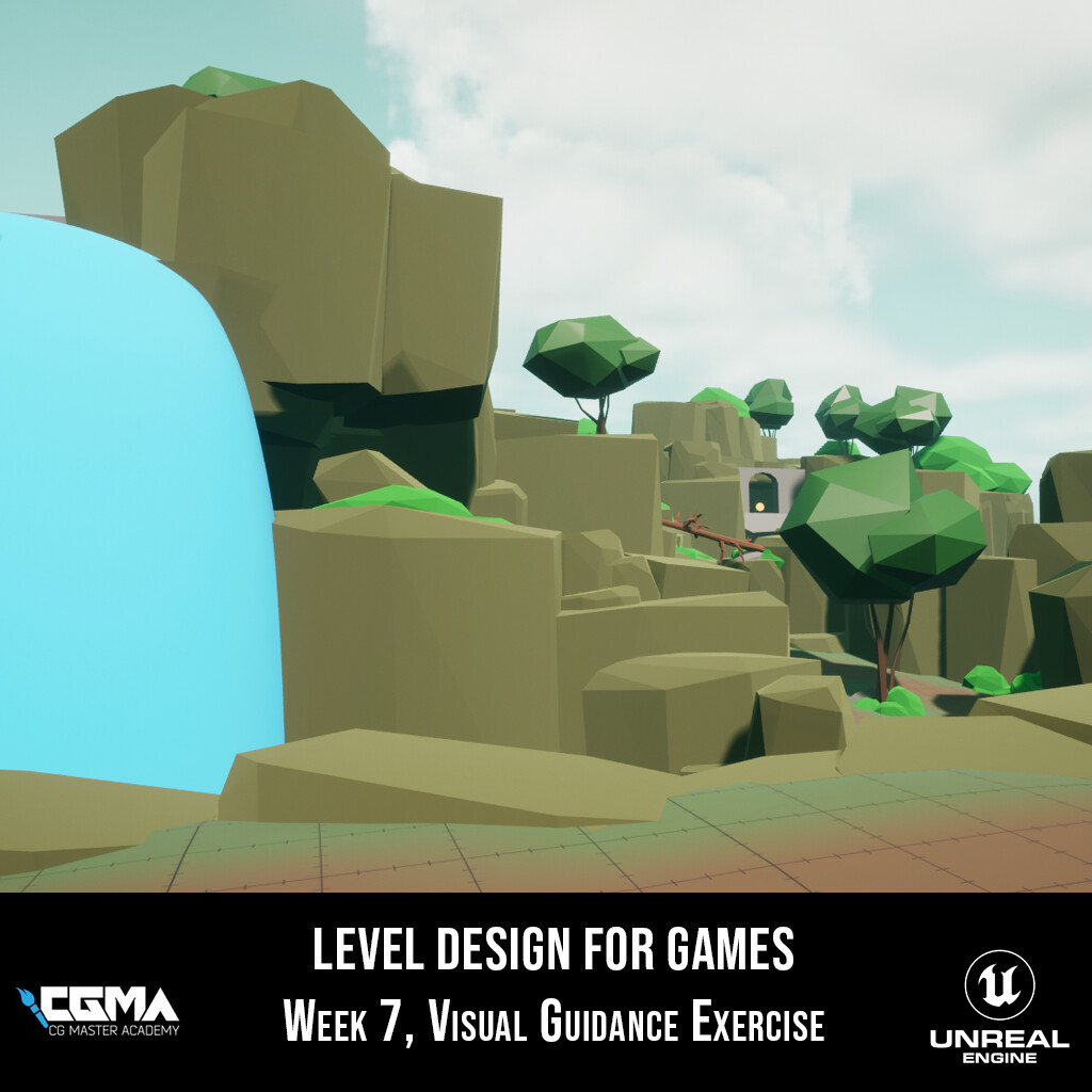 ArtStation - Visual Guidance Exercise | CGMA Week 7