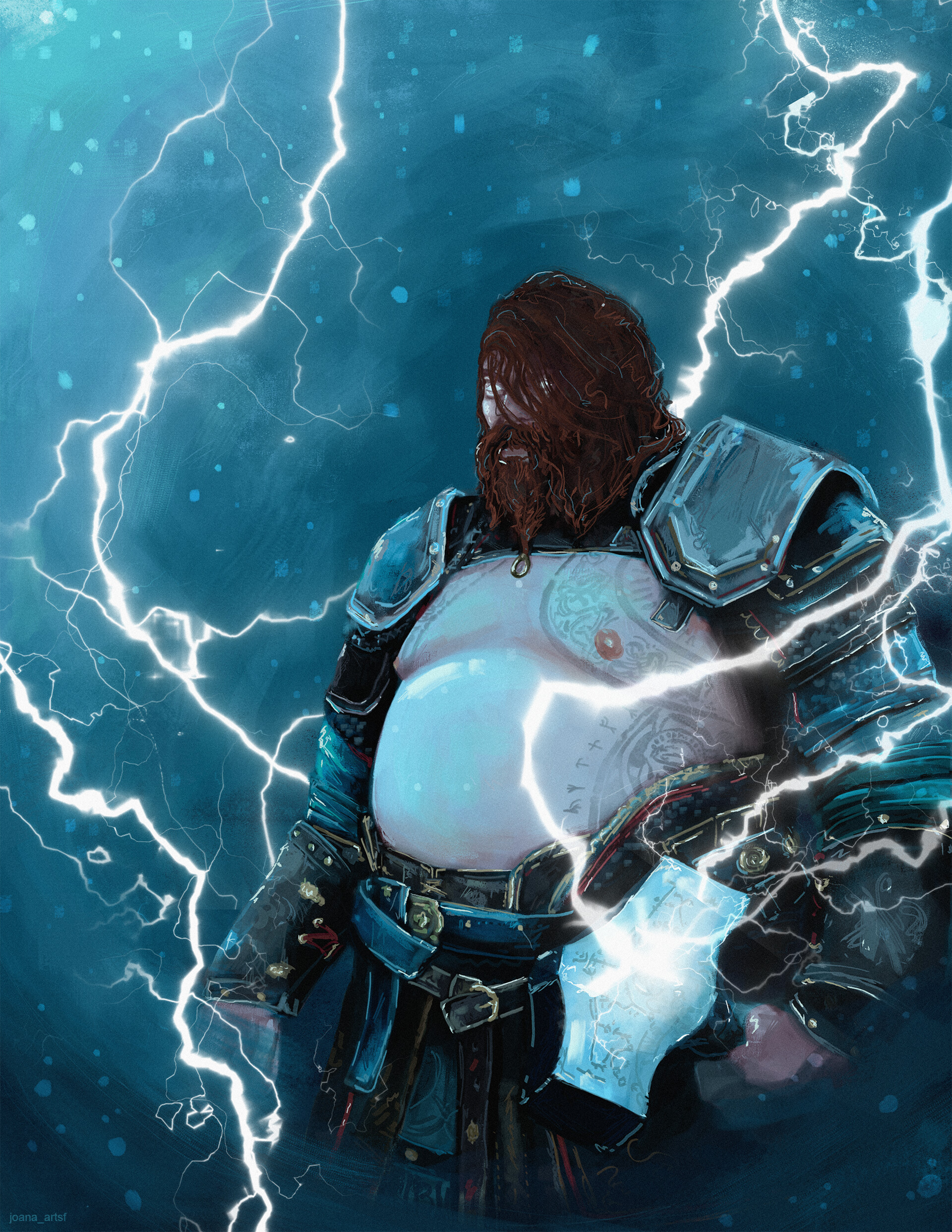 ArtStation - Thor - God of War Ragnarök