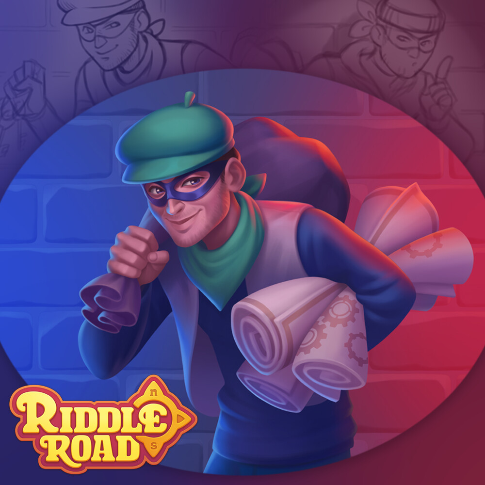 ArtStation - Riddle Road - Illustration