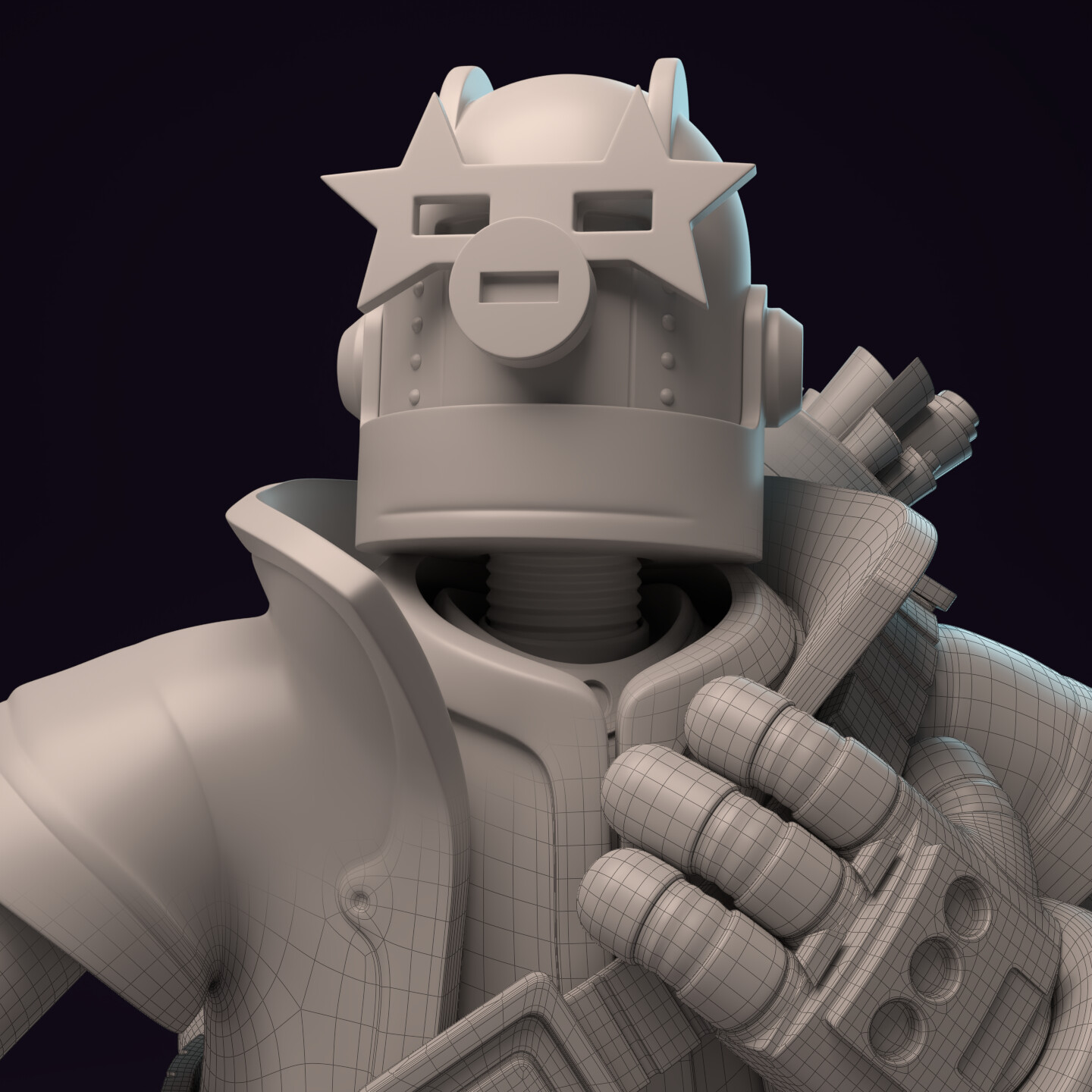 ArtStation - RoboBoshka 3D model