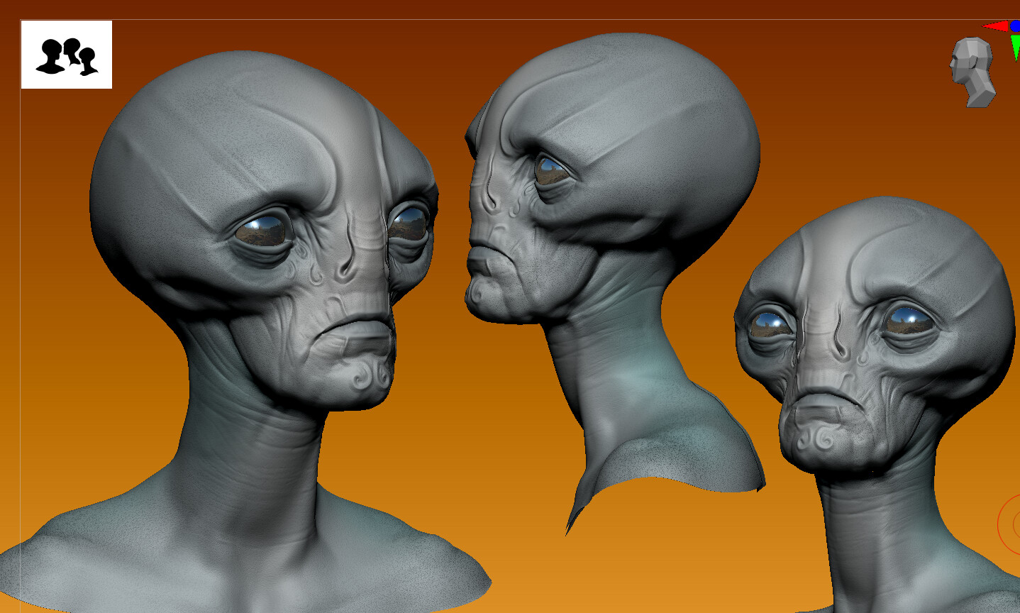 ArtStation - Alien01 (wip)