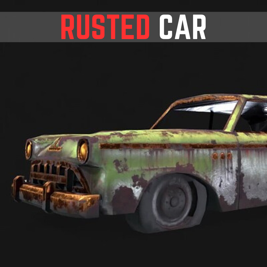 ArtStation - Rusty Car