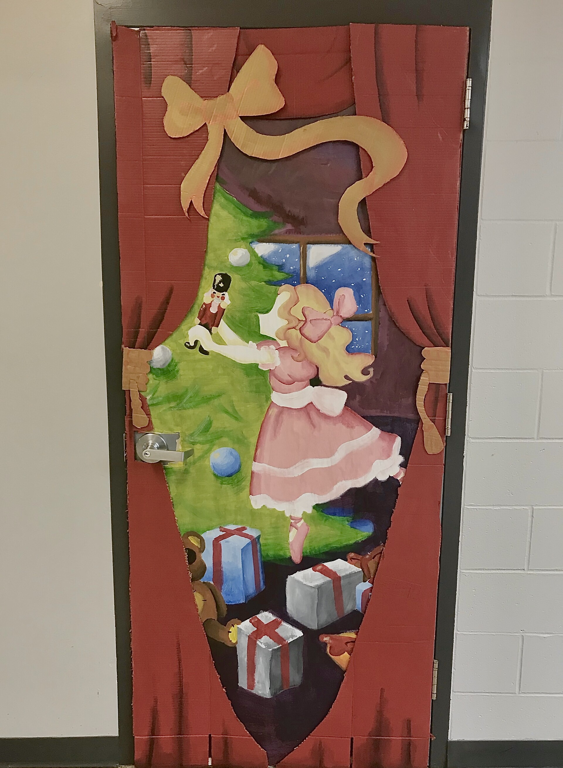 Alice in Wonderland Classroom door