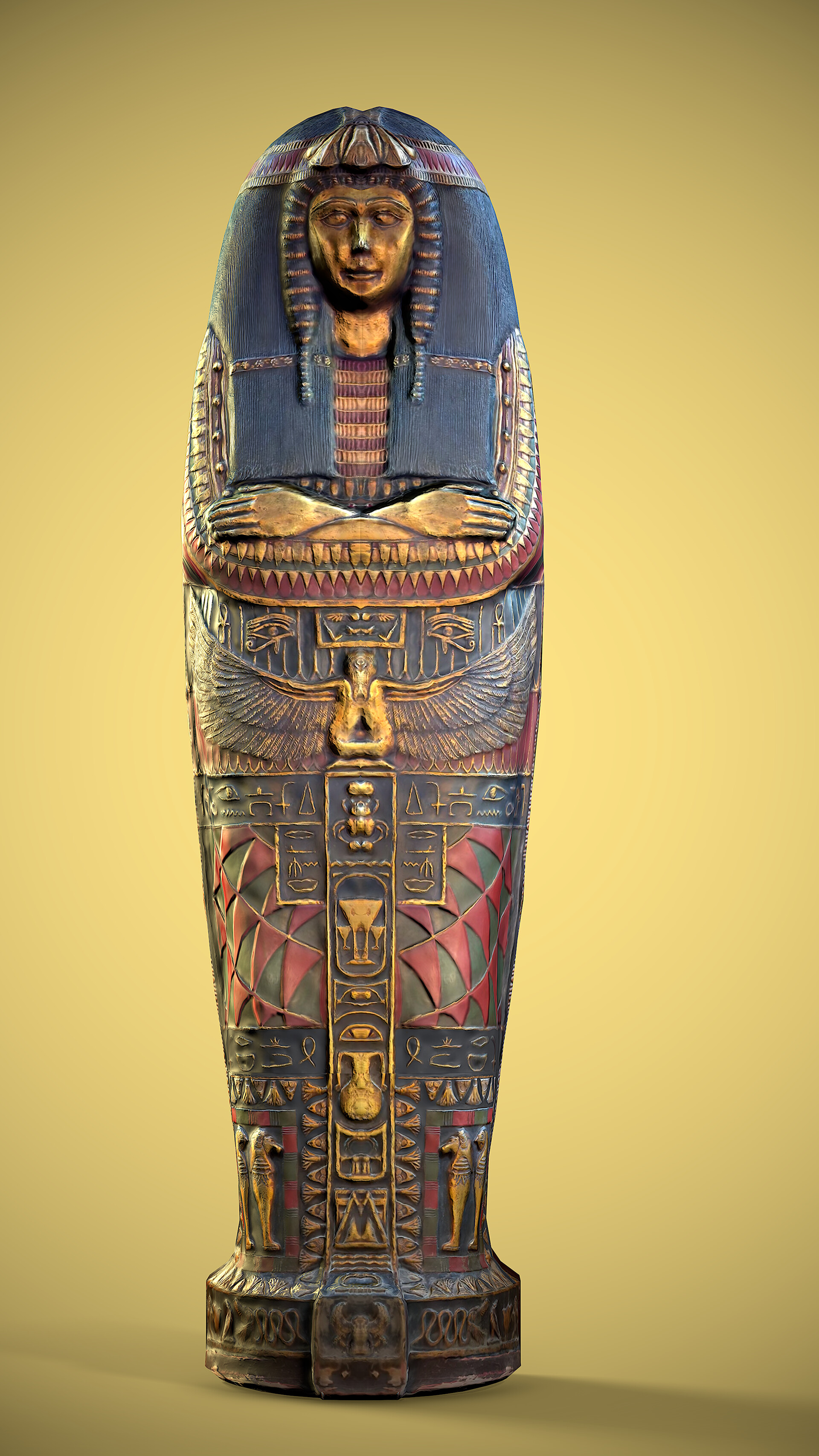 ArtStation - Egyptian Coffin