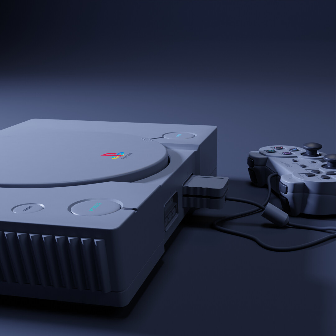 playstation 1 art