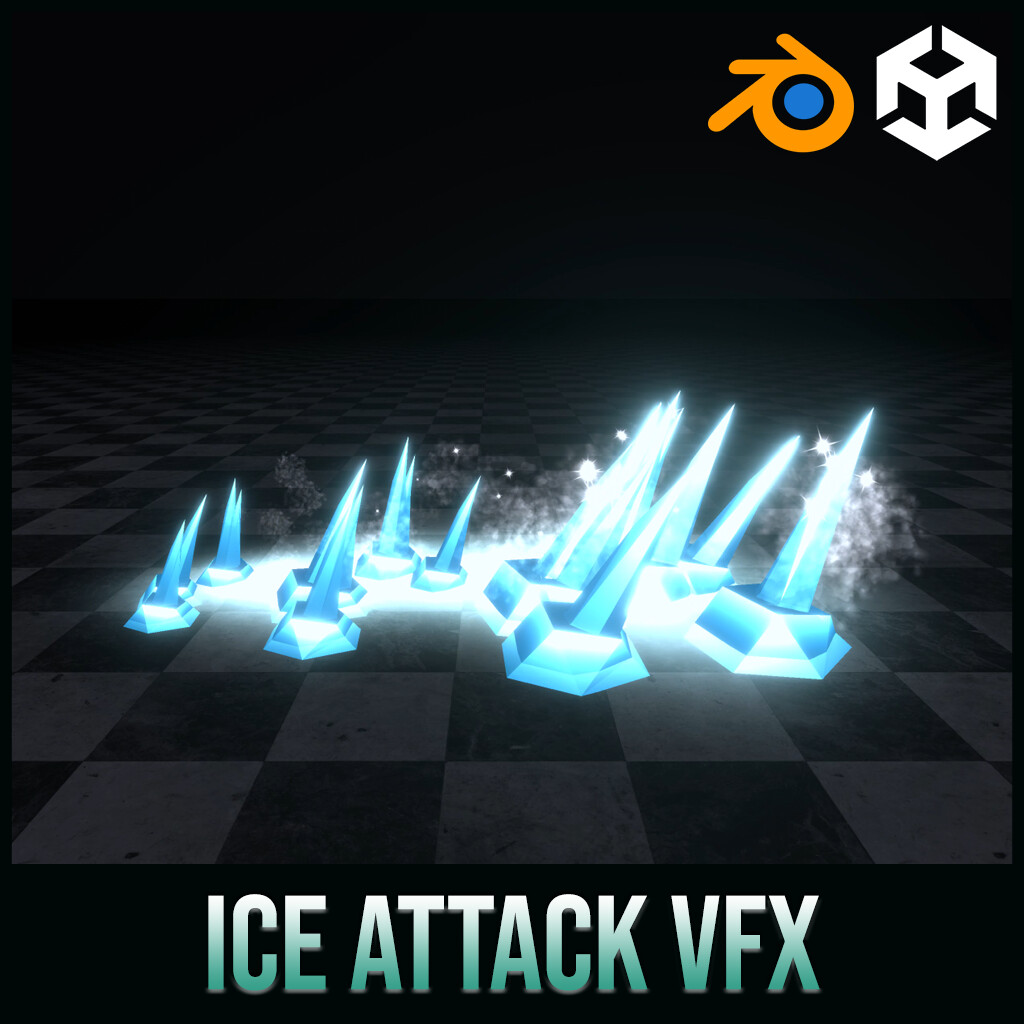 ArtStation - Ice Attack VFX