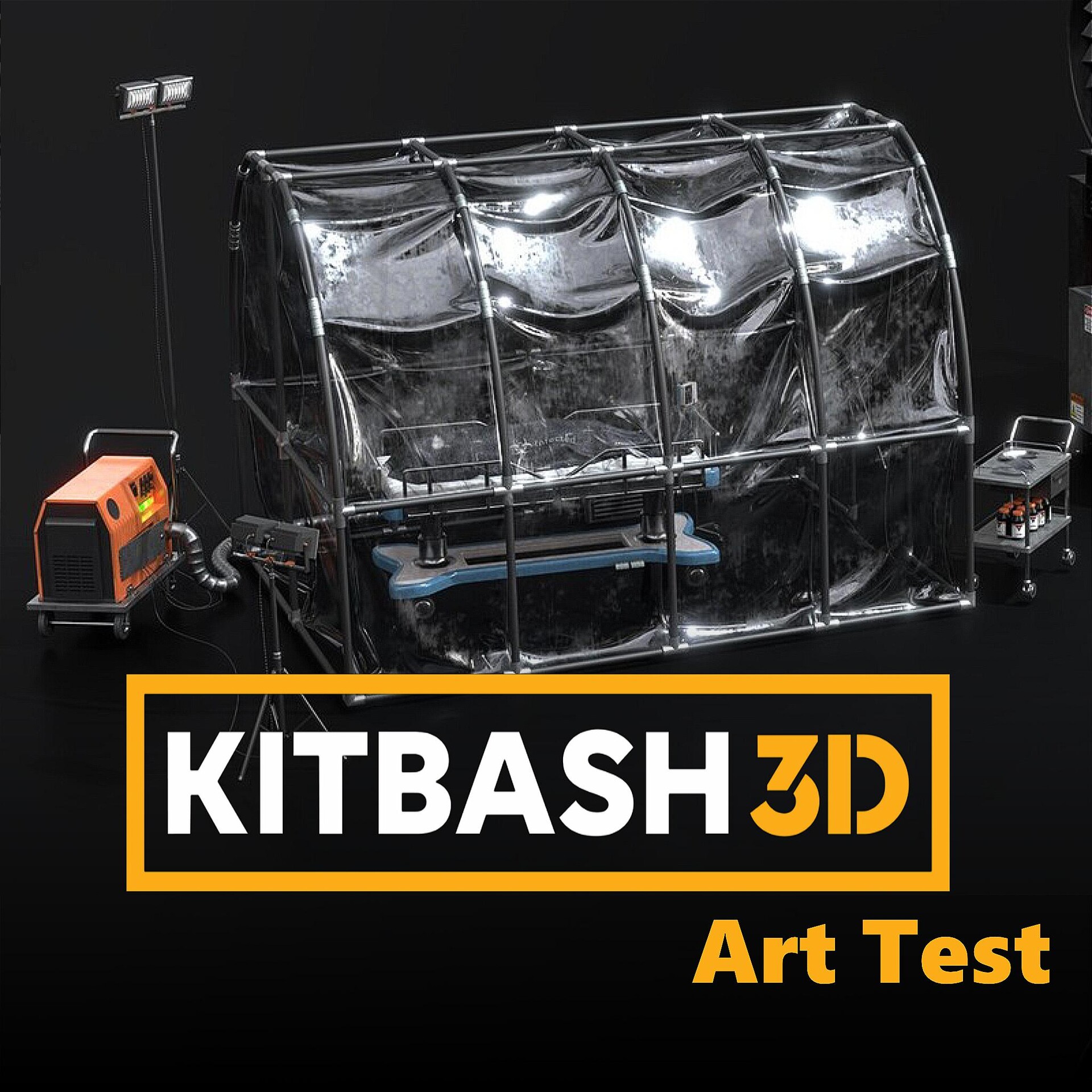 ArtStation - Kitbash3D Test Part - 2