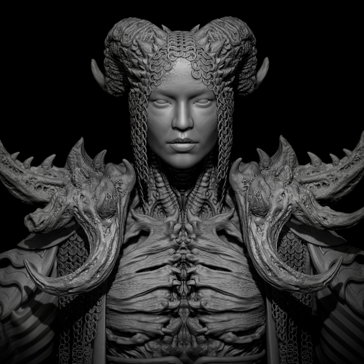 Artstation Red Queen Wip