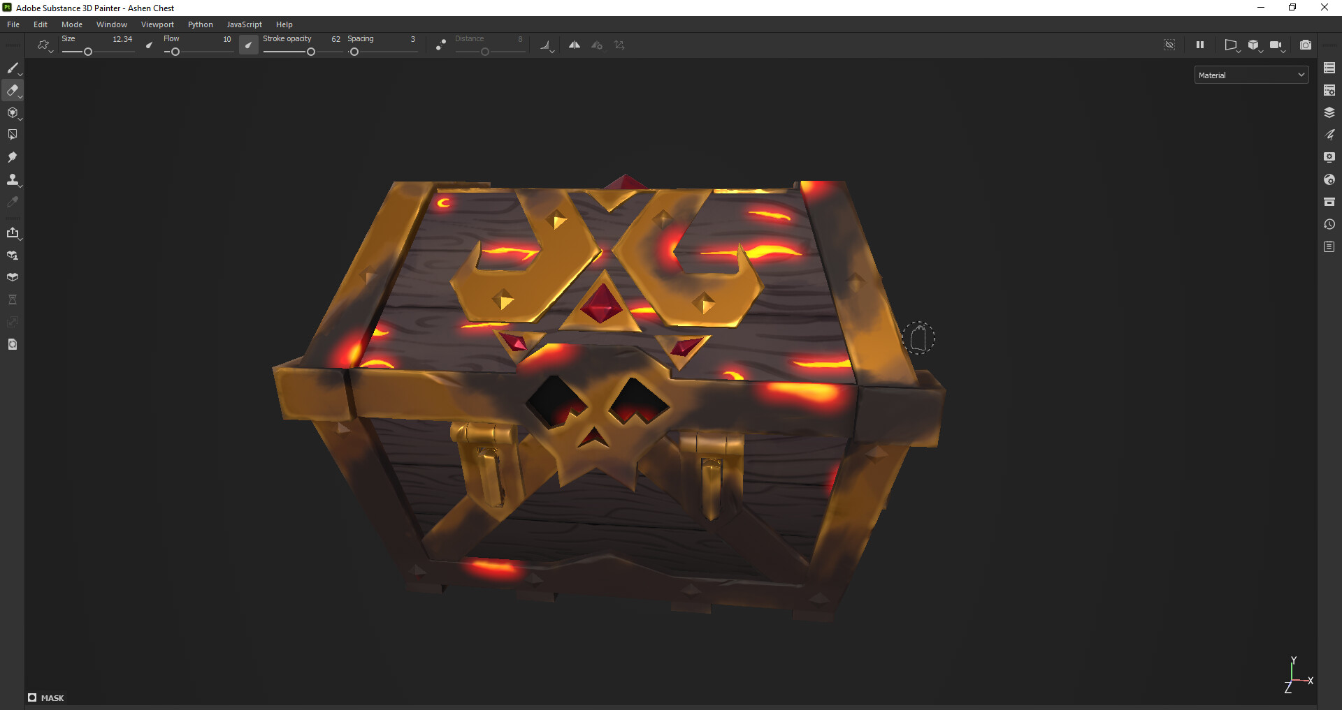 ArtStation Captain's Chest Sea of Thieves Fan Art