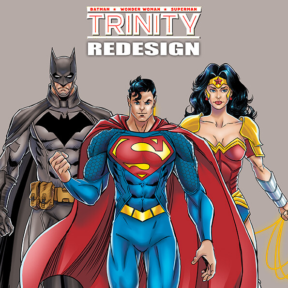 ArtStation - DC Comics Trinity Redesign