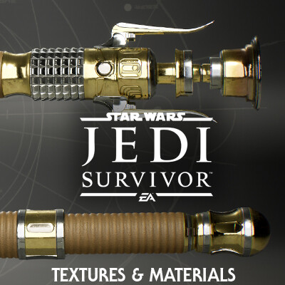 ArtStation - Jedi: Survivor - Eno Cordova Lightsaber Textures