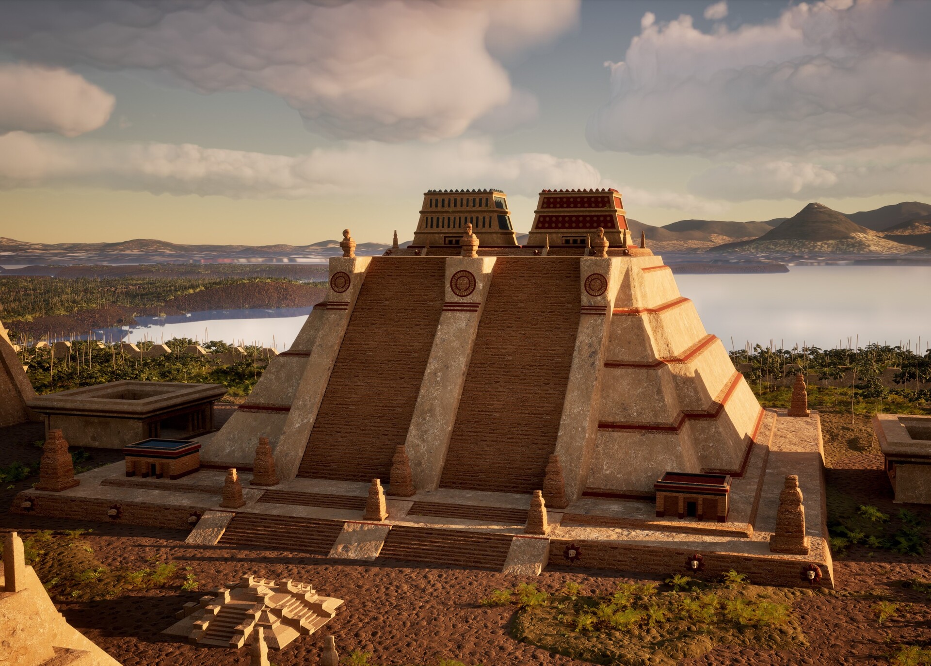 ArtStation - Templo Mayor - Tenochtitlan