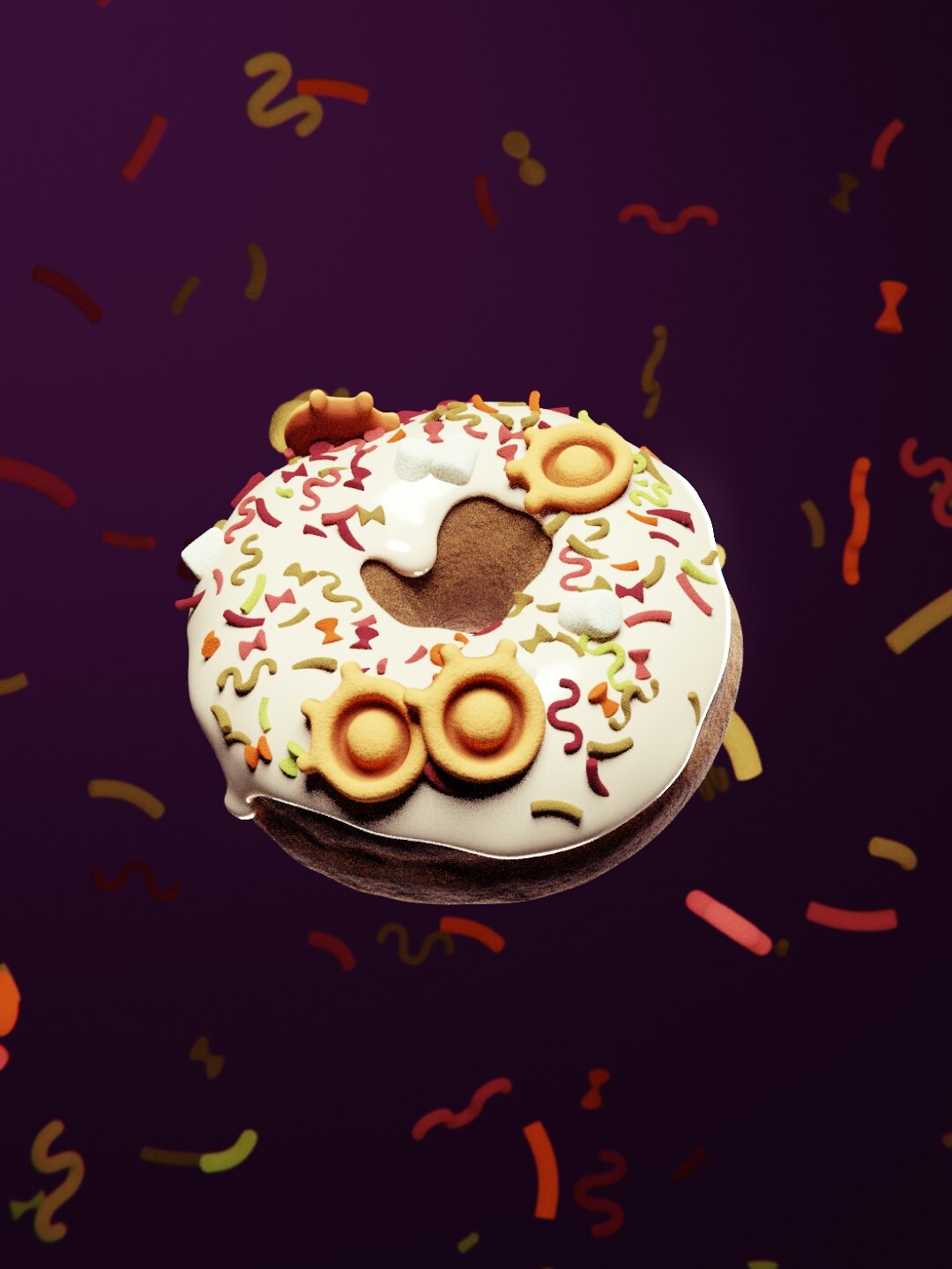 ArtStation Blender Guru Doughut