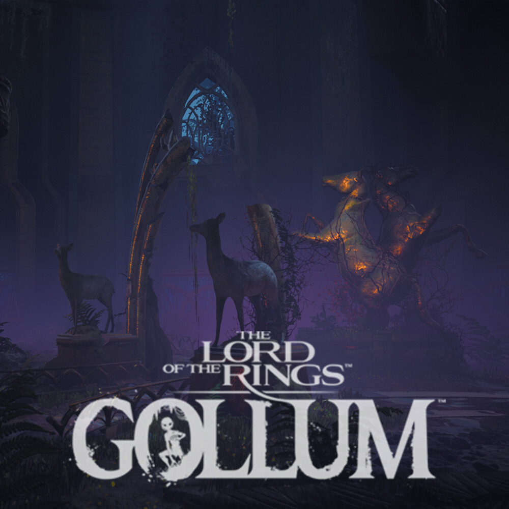 Artstation - Lord Of The Rings: Gollum-queenchamber.