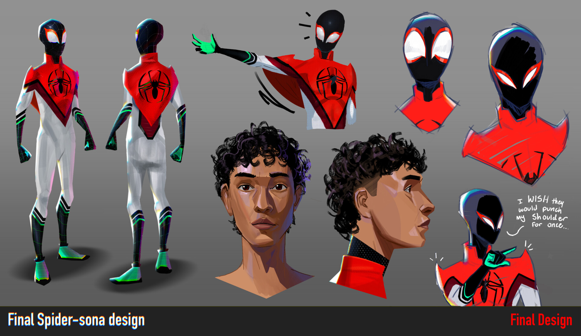 ArtStation - Spidersona Re-design