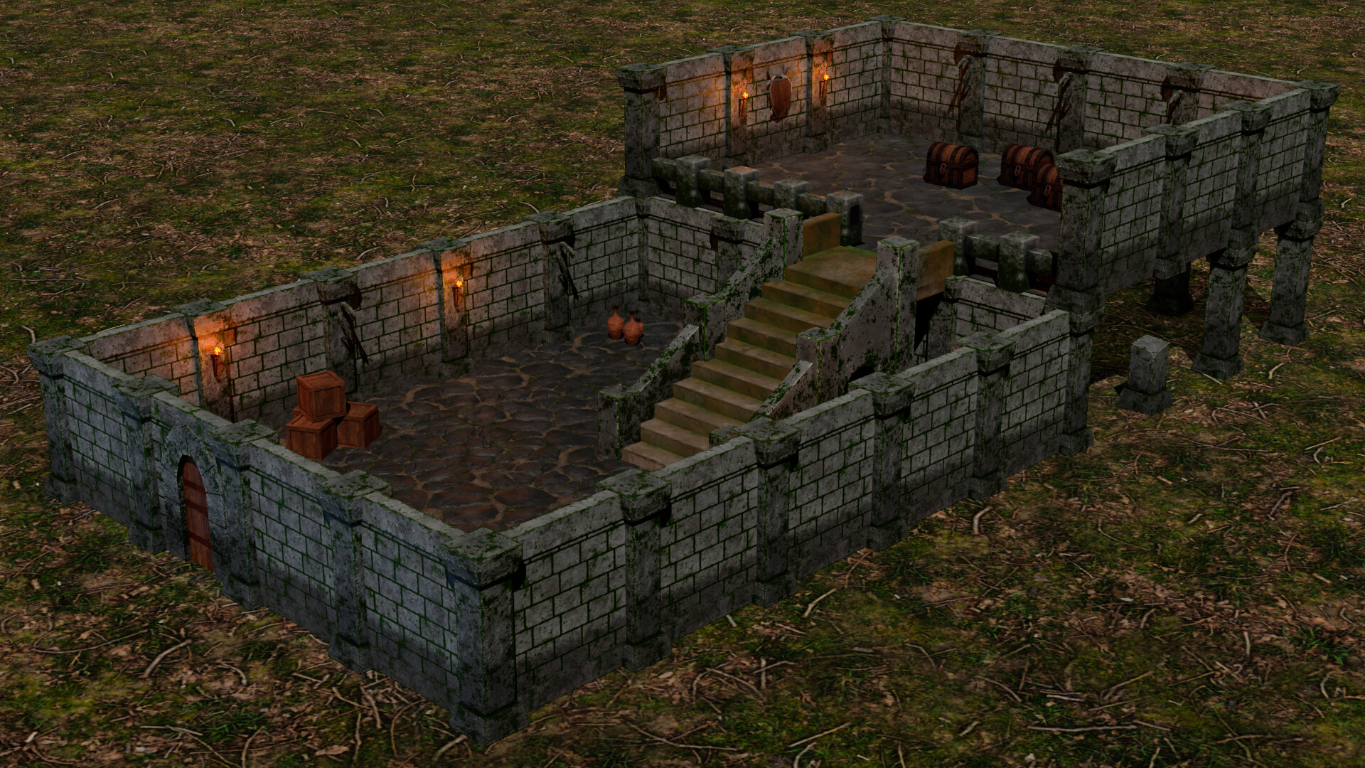 ArtStation - Modular Dungeon