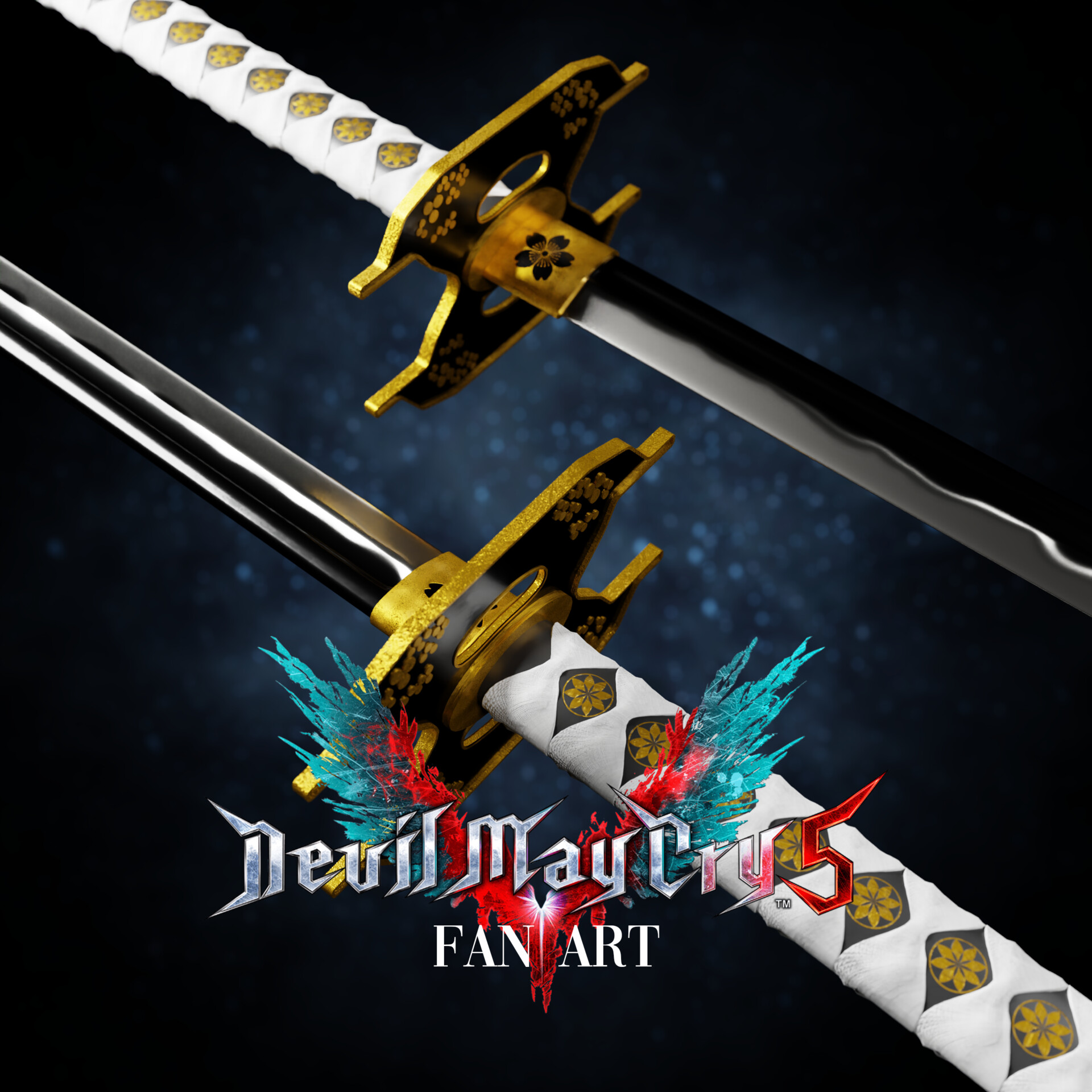 Anime Katana Sword,Devil May Cry 5 Anime Cosplay,Vergil's Yamato Sword –  swordculture
