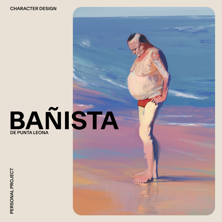 José Manuel Oviedo El Bañista de Punta Leona