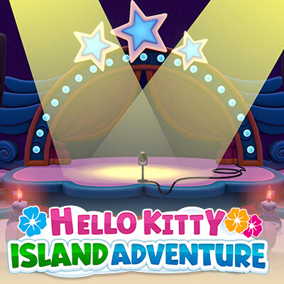 ArtStation - Hello Kitty Island Adventure - Gem Match Game / Dance