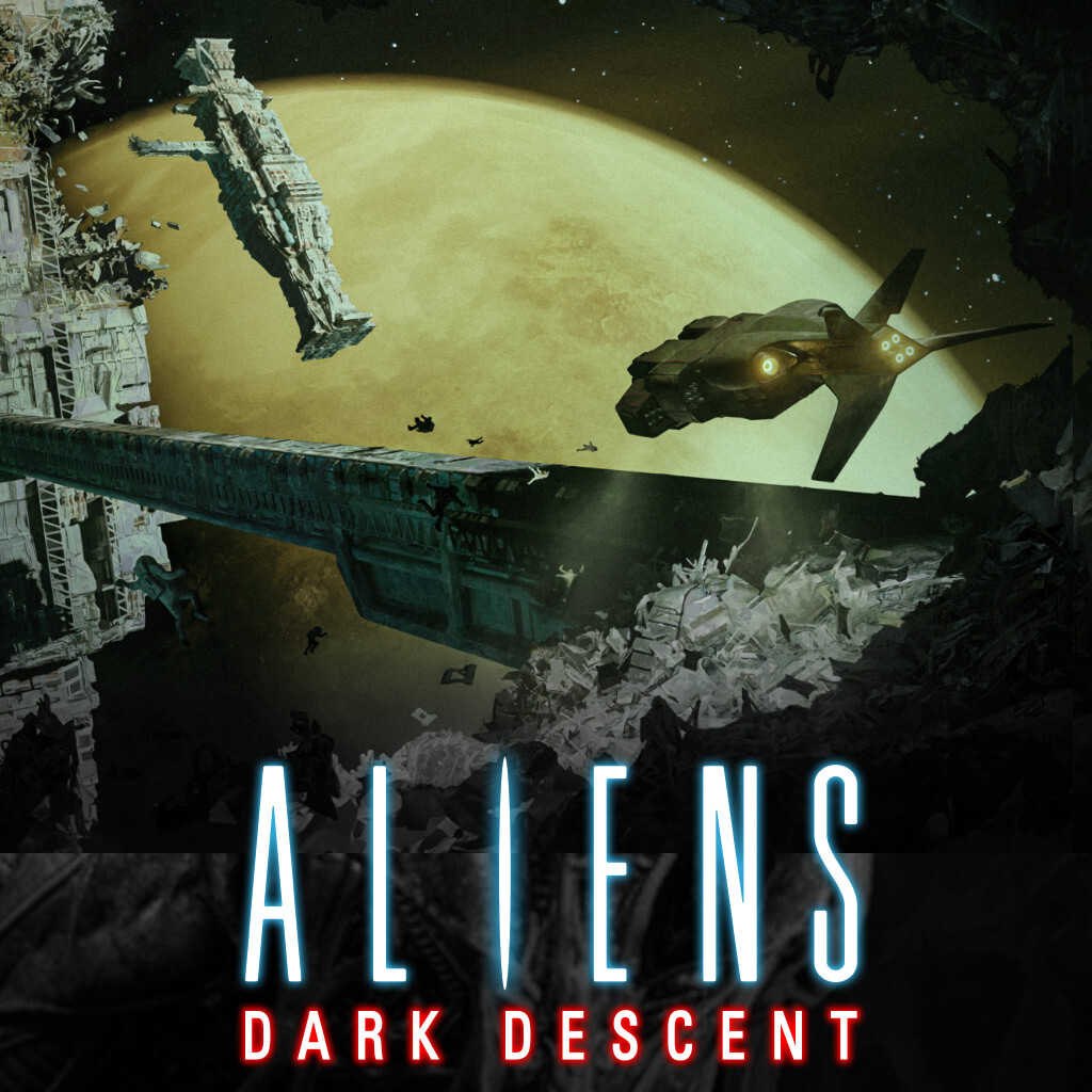 ArtStation Aliens Dark Descent. Key Arts
