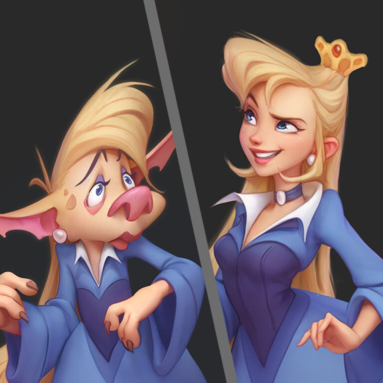 ArtStation King’s Quest VII Rosella